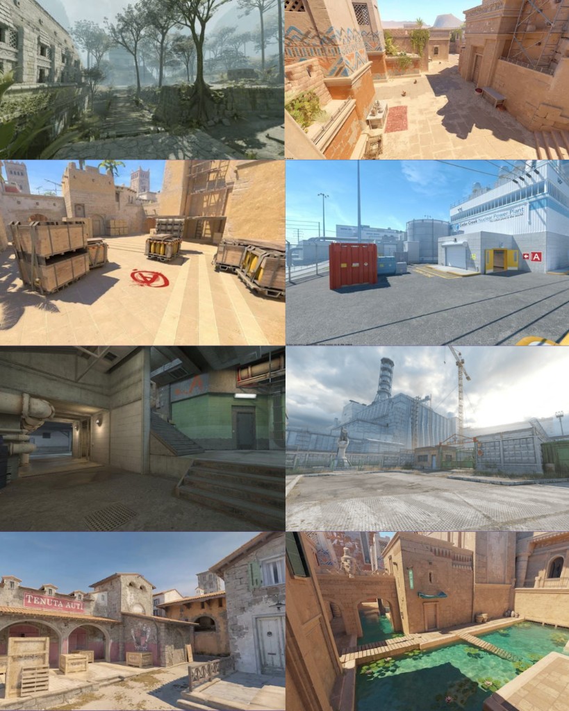 Maps CS2 : Ancient, Mirage, Nuke, Inferno et Anubis — guide Academie NIO Esports
